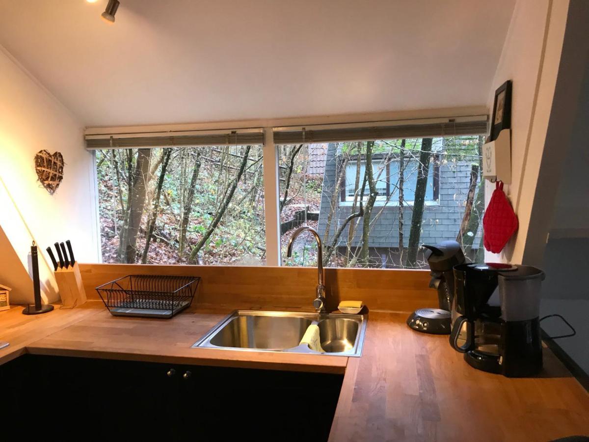 Heavenly Renovated Cabin Near Pittoresque Durbuy - Whistlerヴィラ エクステリア 写真