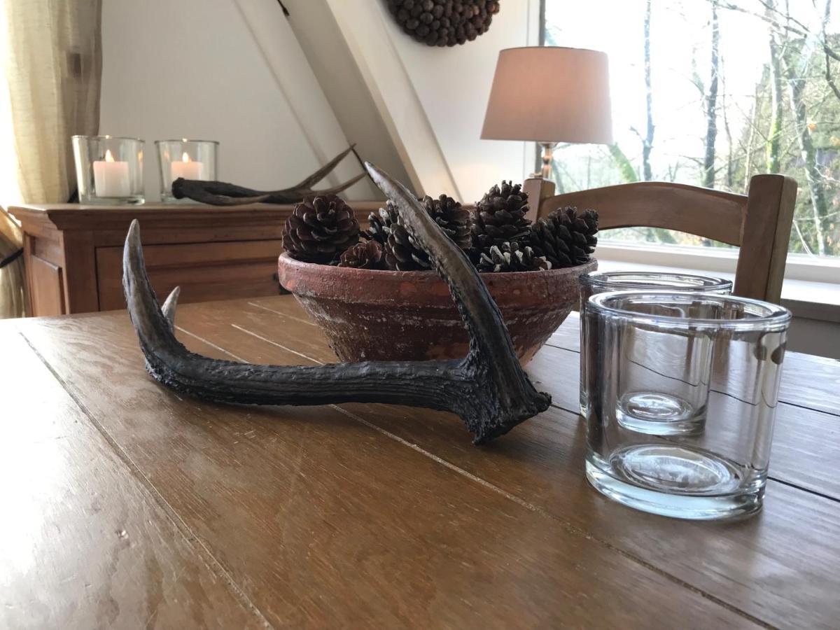 Heavenly Renovated Cabin Near Pittoresque Durbuy - Whistlerヴィラ エクステリア 写真