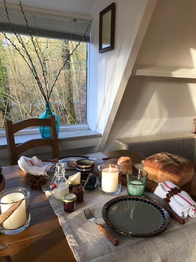 Heavenly Renovated Cabin Near Pittoresque Durbuy - Whistlerヴィラ エクステリア 写真